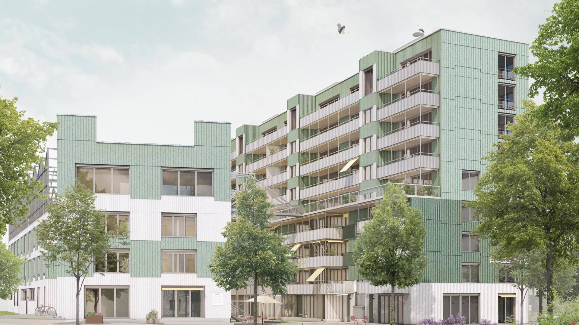 Bild von Westhof Projekt an Zukunftstrasse 3-17 in Dübendorf